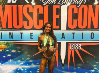 Medalhista no Arnold, fisiculturista fala sobre a preparação para competir Crédito da foto: Reprodução/Instagram Melissa Mainardi