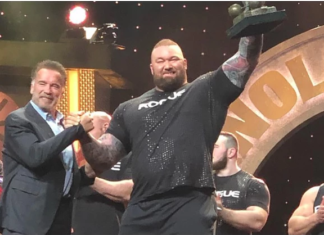 Montanha, de ‘Game of Thrones’, é pela segunda vez o homem mais forte do mundo