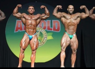 Rafael Brandão conquista segundo lugar no Arnold Sports Rafael Brandão competindo