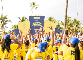Vamos Passear leva alegria a milhares de pessoas pelo Brasil Início da prova de corrida