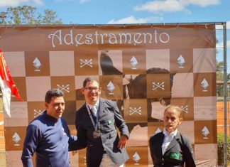 Atleta Brasileiro é destaque na quinta etapa do regional da Federação Olímpica de Brasília Atleta Sérgio Oliva sendo coroado com a medalha de prata