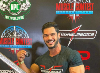 Gêder Rocha publica vídeo e fala sobre o seu desempenho no Musclecontest Brasil