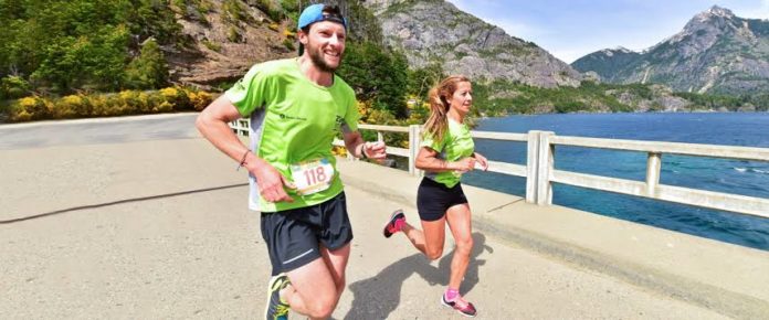 Corrida em local paradisíaco