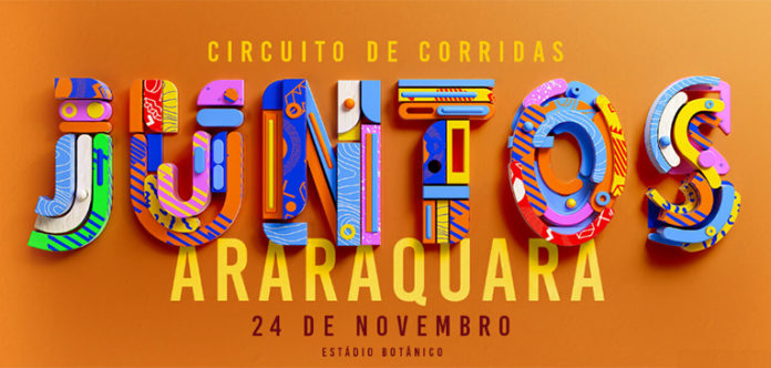 Banner sobre a corrida juntos