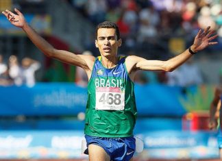 Marílson faz história e entra para o Hall da Fama da Maratona de Nova York Atleta correndo no Pan de Guadalajara