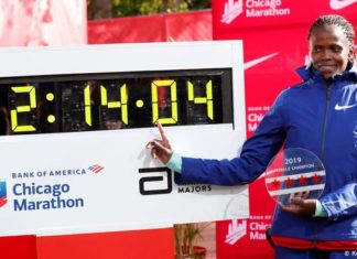 São Silvestre: Faltando sete meses para as Olímpiadas, a corredora mais rápida do mundo estará na corrida de São Paulo Brigid Kosgei após a quebra do recorde mundial