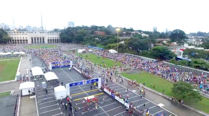 Largada da Maratona de São Paulo