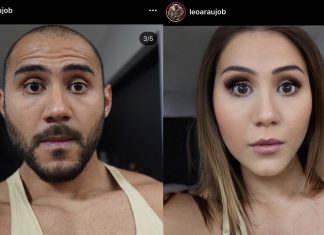 Celebridades fitness entram na brincadeira da “mudança de sexo”