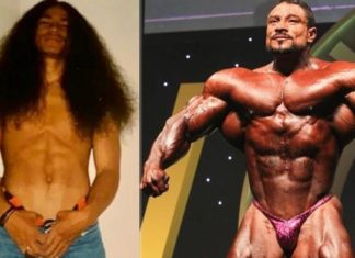 De jogador de futebol a campeão de fisiculturismo; veja a transformação de Roelly Winklaar