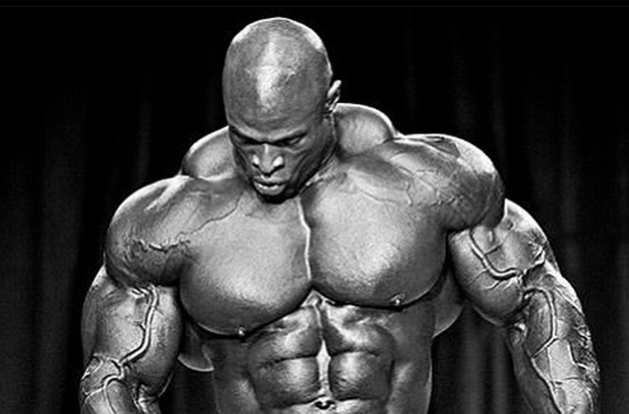 Quantos quilos Ronnie Coleman pegava?