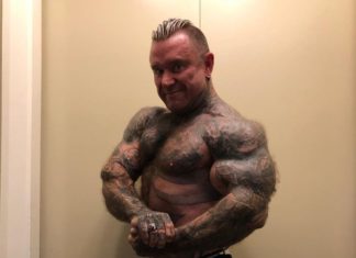 Lee Priest revela qual dieta está fazendo para melhorar o físico Atleta de fisiculturismo